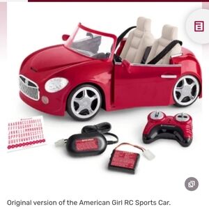 American Girl RC Sports Car